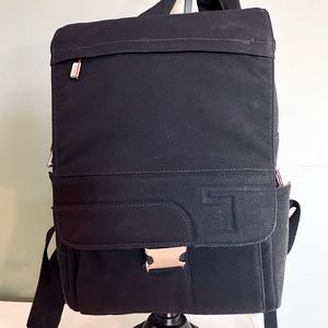 Tumi Black Backpack -Unisex